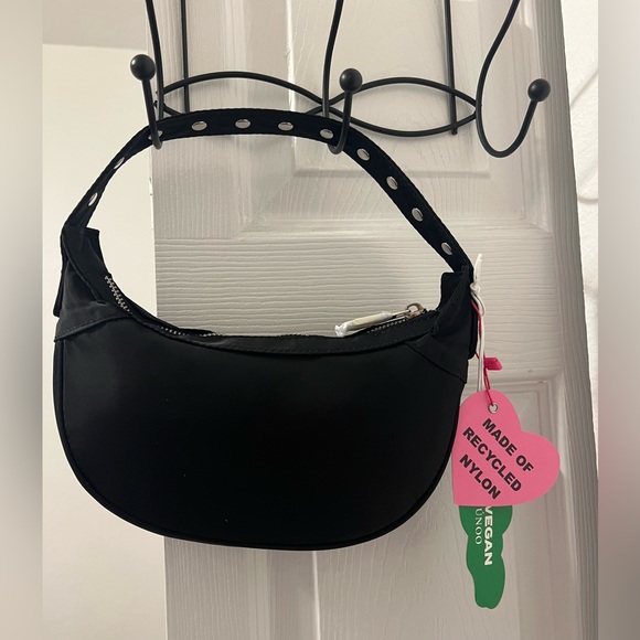 Nylon black Mini Bag Brand Nunoo Brand New - Picture 1 of 8